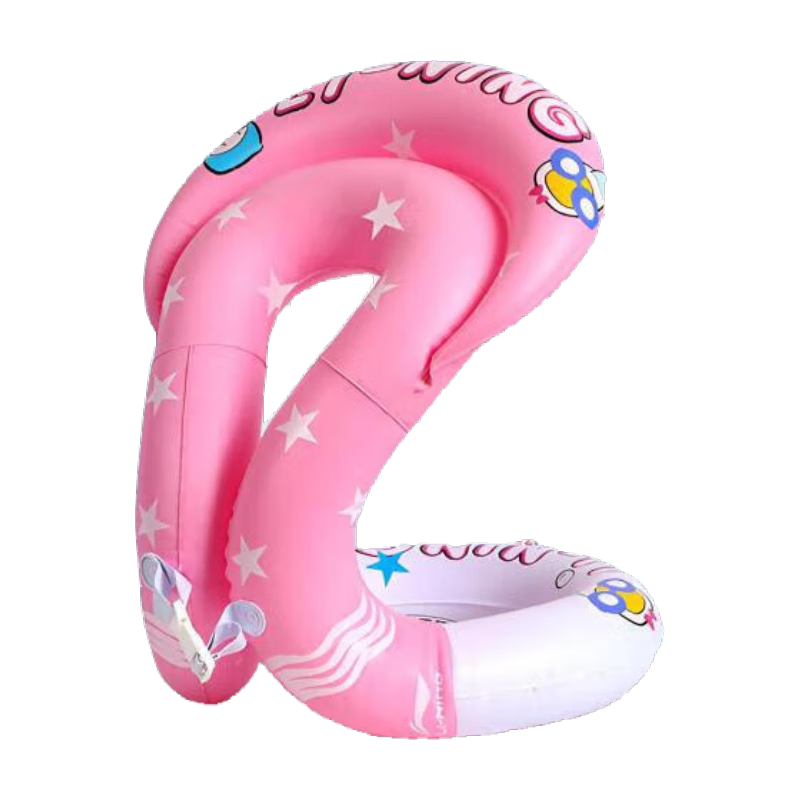 Li-Ning Kids Swimming Ring for Boys and Girls, Age 3+, Thickened Underarm Life Buoy, Baby Swim Gear
