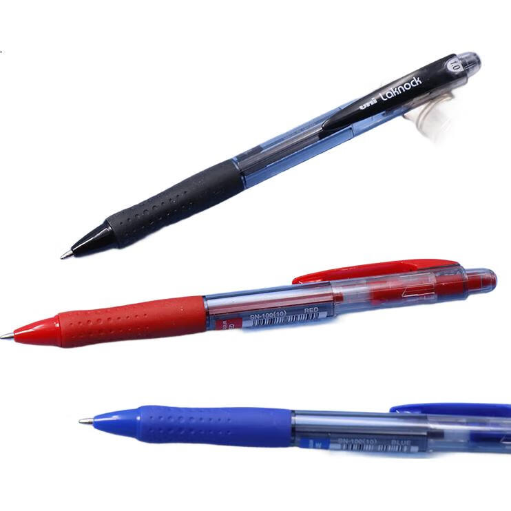 Шариковая ручка Uni SN-100, 1.4мм, черная, набор 12 шт.