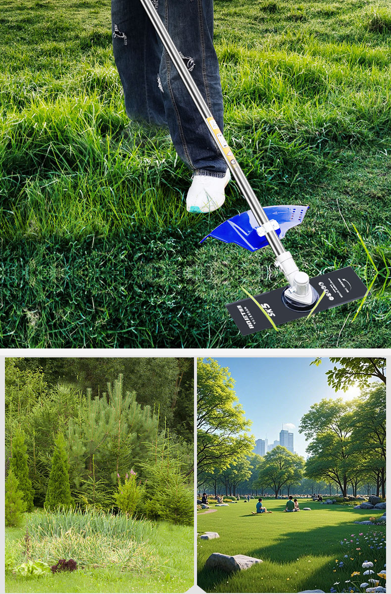 Bojie Gasoline Lawn Mower BJ9091-B Four-Stroke High-Power Backpack Brush Cutter 5