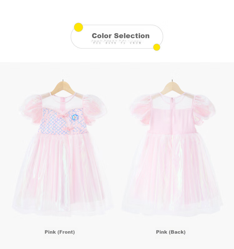 Disney Summer Princess Dress Girls Festival Gift Chinese Style Blue New Chinese Dress Girl Size 140 9