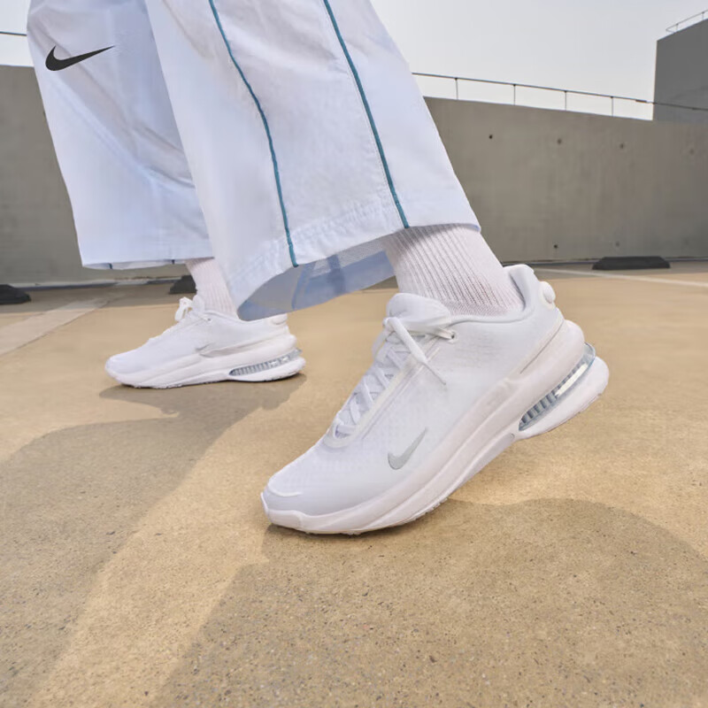 NIKE Women's Casual Shoes, AIR ZOOM UPTURN Sneakers, IB2764-100 White, Size 36.5