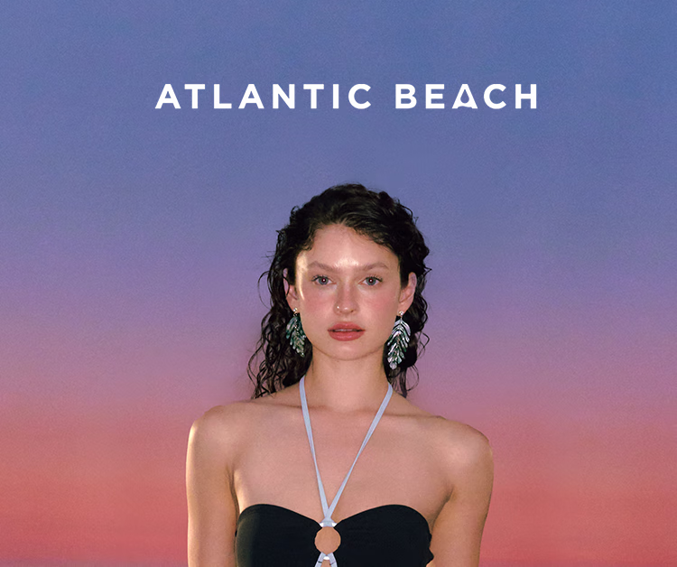 Atlanticbeach 2025 New Popular Beach Vacation Swimsuit for Women, Halter Neck, Sexy, Hollow-Out, Elegant One-Piece Swimwear 1