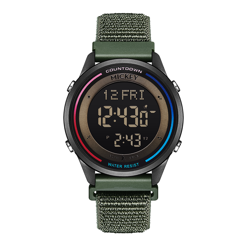 Disney Mid-Autumn Festival 2026 New Sports Digital Watch Waterproof Watch for Middle School And High School Students' Exams, Children's Birthday Gift