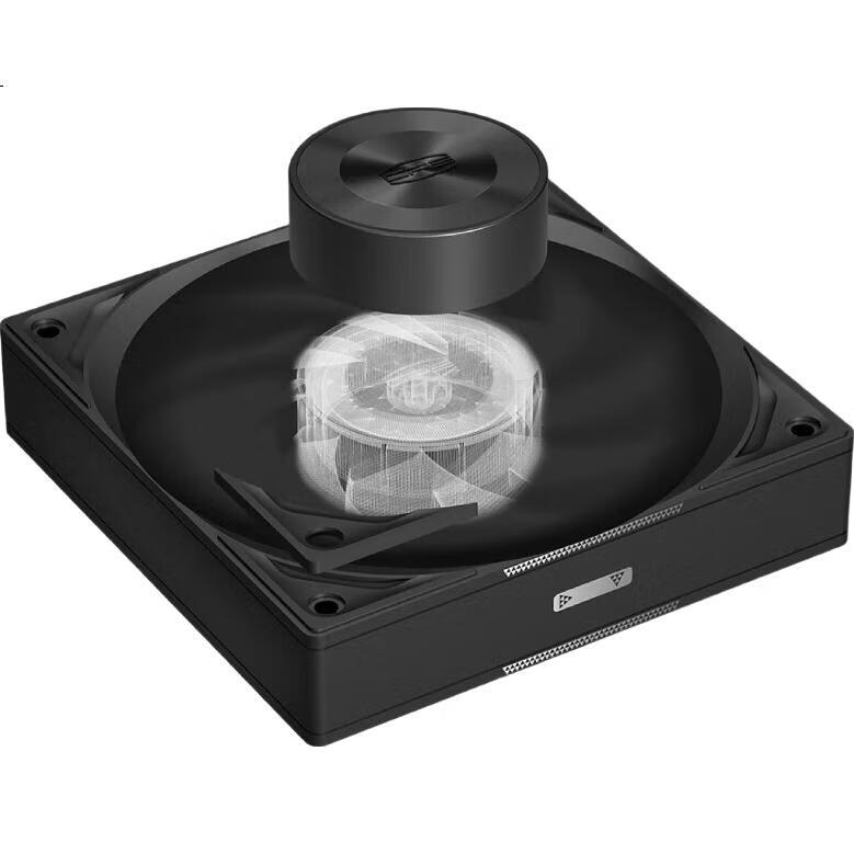 Компьютерный вентилятор PCCOOLER F5R120BK, 120мм, FDB подшипник, 3-скоростной PWM, без подсветки
