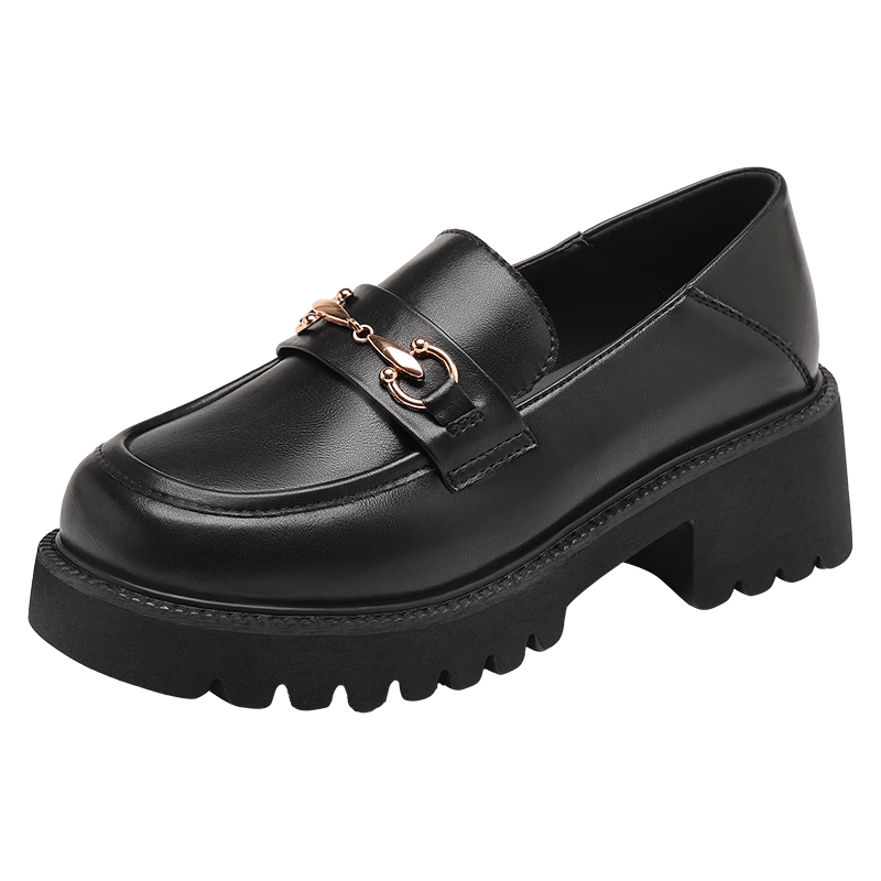 Red Dragonfly Women's Breathable Comfortable Loafers Soft Sole Slip-On Commuter Low-Cut Flats WTB354511 Black Size 36