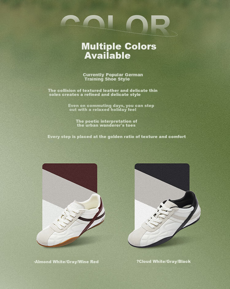 Le Saunda Sweetheart Princess Casual Sports Training Shoes for Women 6M16802, Almond White + Gray, BOK 37 2
