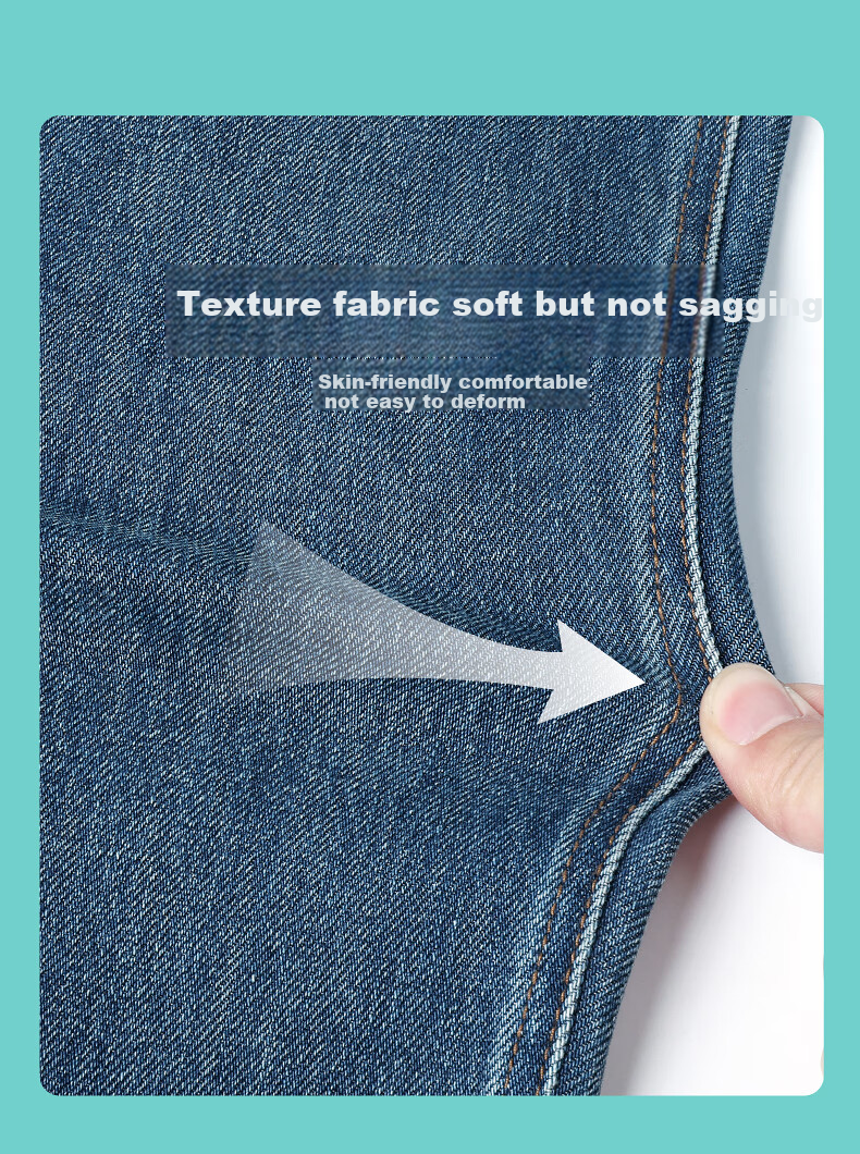 ESE-Y Spring 2025 New Slim-Fit Straight-Leg Jeans for Women with Four-Way Stretch, Slimming Effect, Ankle-Length, Denim Blue, Size 27 11