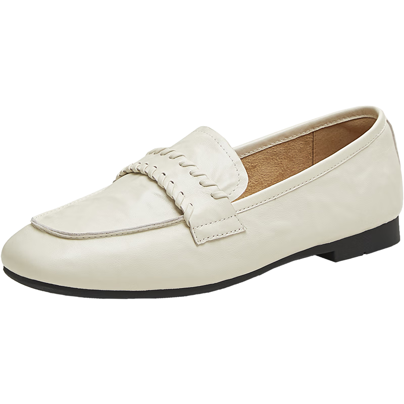 TEENMIX Loafers Fashionable Women's Office Versatile Leather Shoes New Arrival