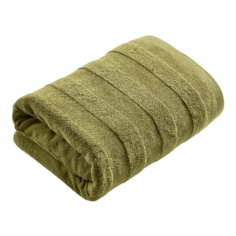 Grace Antibacterial Bath Towel 7A, Highly Absorbent, Lint-Free, Skin-Friendly, Unisex, Brown