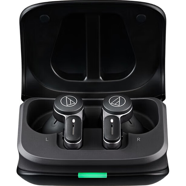 Беспроводные наушники Audio-Technica ATH-TWX7, True Wireless, с активным шумоподавлением, вкладыши, длительное время работы, черный