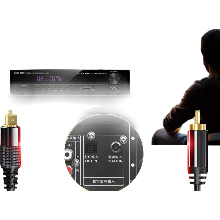 Усилитель SAST G-100, 5.1 канальный, домашний кинотеатр, Hi-Fi аудио, Bluetooth, для караоке