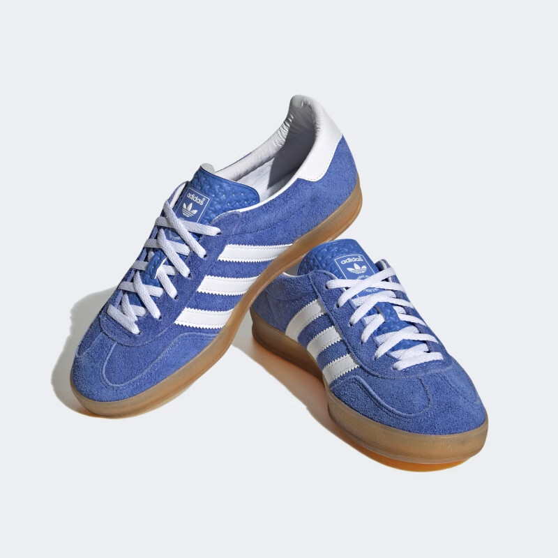 Adidas Originals Gazelle Indoor W Low-Top Casual Shoes HQ8717 Blue Size 42.5 Women 6