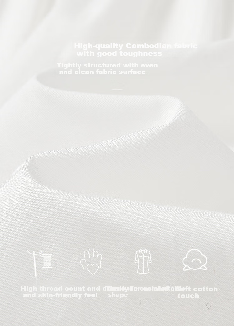 Dme [Gentle Trailer] Spring And Summer French Pure Cotton Pleated Wrinkled Shirt with Ruffle Collar And Puff Sleeves Women's Blouse Top 5