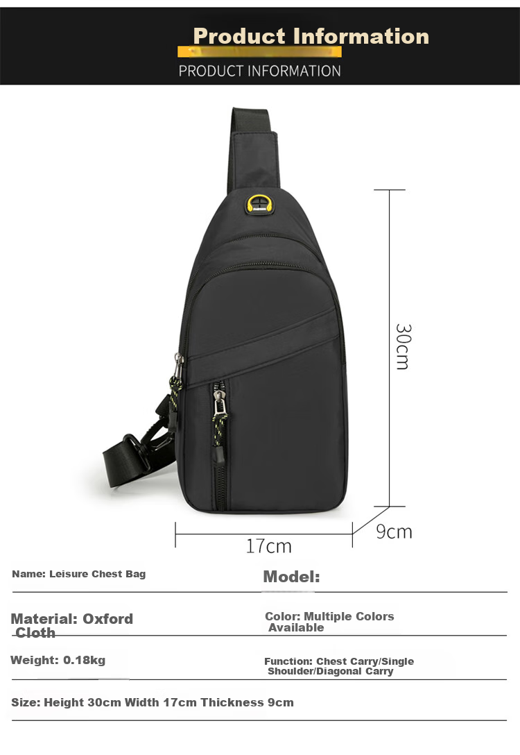 JEVI Crossbody Bag, Simple Shoulder Bag for Men And Women, Chest Bag, Small Backpack, Sports Style, Birthday Gift 10