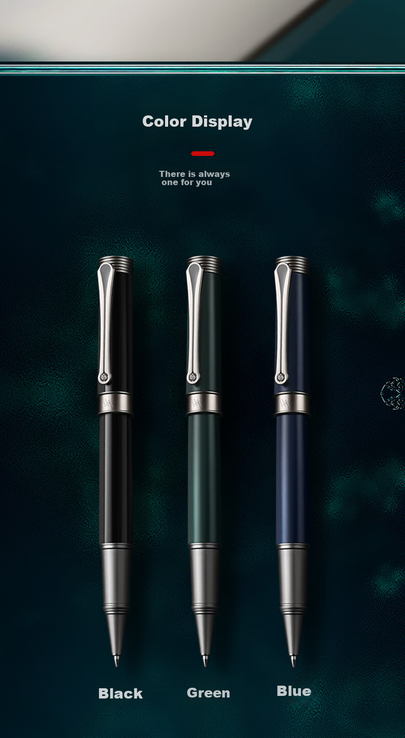 V.V.A [Mid-Autumn Festival And National Day Stationery Gift] Ballpoint Pen And Signature Pen Two-Core Set with Creative Chinese Style Gift Box, High-End Business Men's Office Anniversary Gift 7