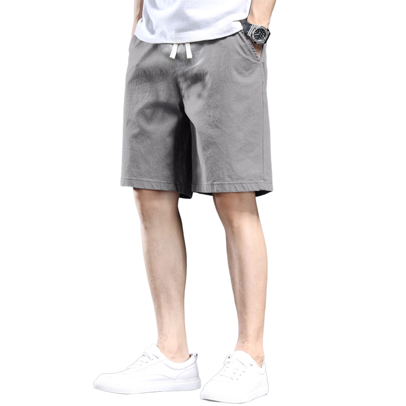 Zengzhi 2026 Summer Lightweight Casual Men's Shorts Fashion Sports Loose Straight Five-Point Pants Versatile Mid-Length Men's Trousers