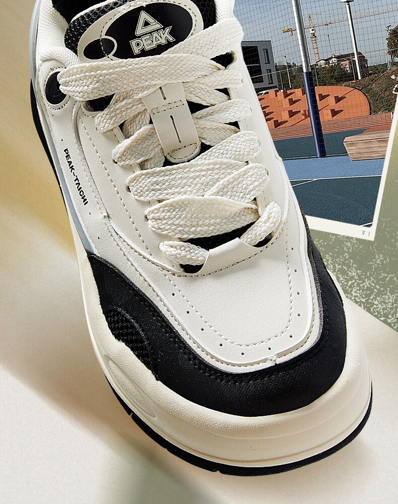 PEAK Taiji Vertical Women's Summer Casual Thick-Soled Height-Increasing Durable Running Sports Shoes DB530128 2