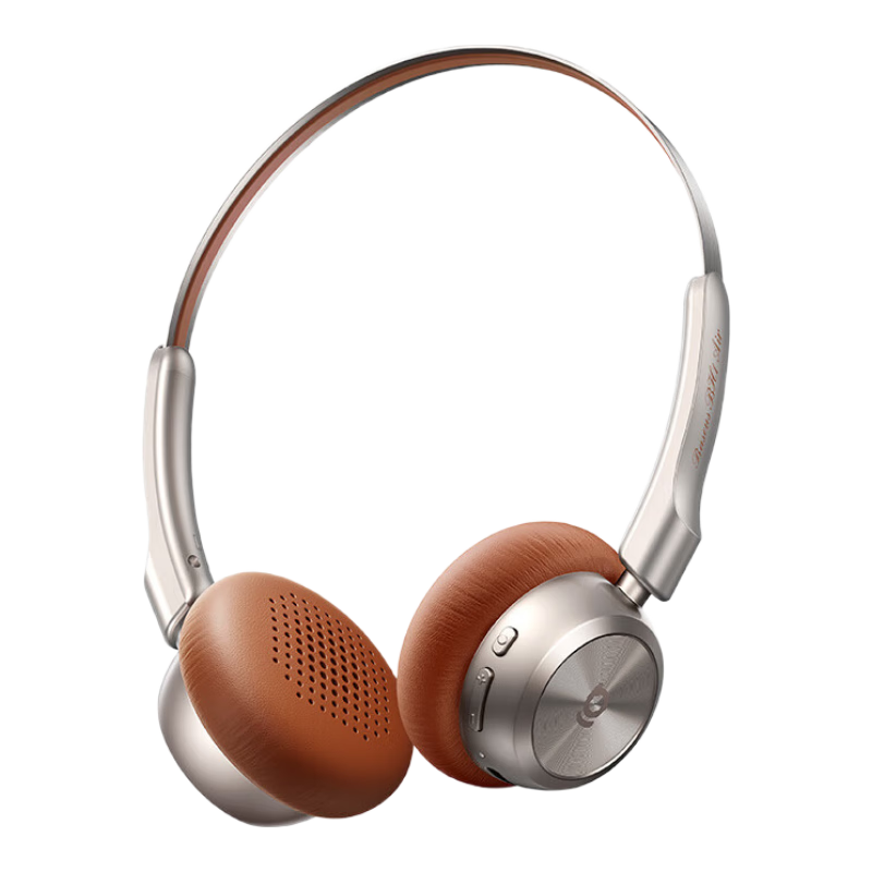 BASEUS BH1 Air Retro Over-Ear Bluetooth V6.0 Headphones HD Sound Fashion Digital Metal Millennium Y2K Influencer Celebrity Atmosphere Gift