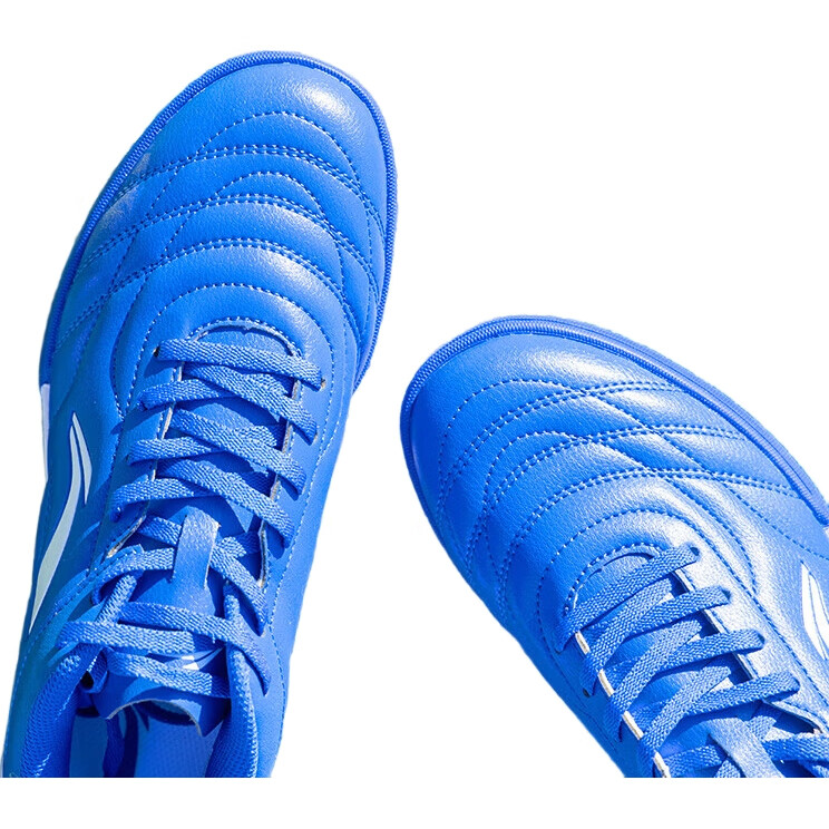 Футбольные бутсы Li-Ning для мужчин, профессиональные тренировочные бутсы для зала и искусственного газона, синие, размер 33