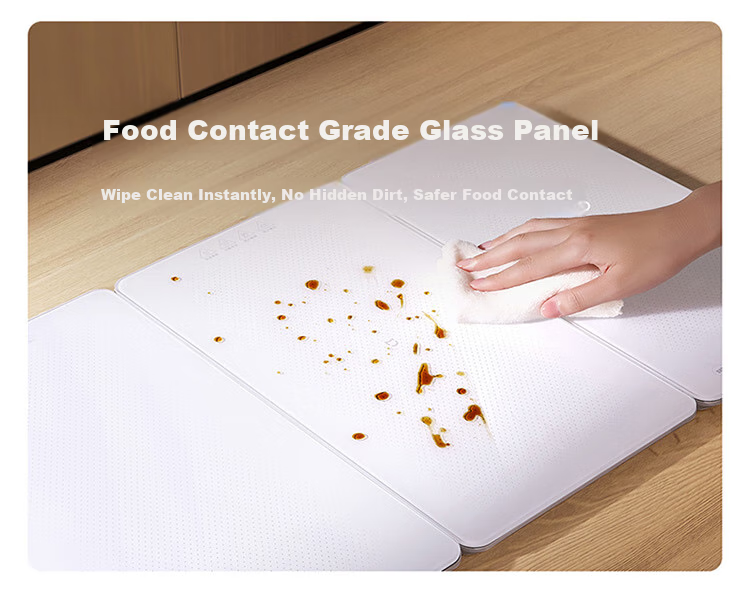 Mijia Xiaomi Food Warming Plate, Heating Tray, Insulated Plate, Heating Table Mat, Tri-Fold Foldable Household Multifunctional Food Warmer, Milk Warmer, Graphene Heating, Glass Surface Plate, Temperature Control Zones 23