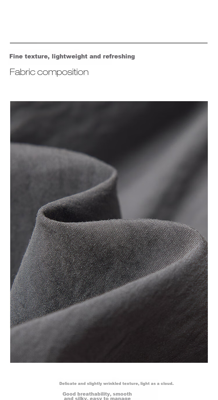 INMAN Lazy Flowy Banana Wide-Leg Pants Summer Women's New Trendy Versatile Elastic Waist Loose Long Trousers Dark Gray XL 45