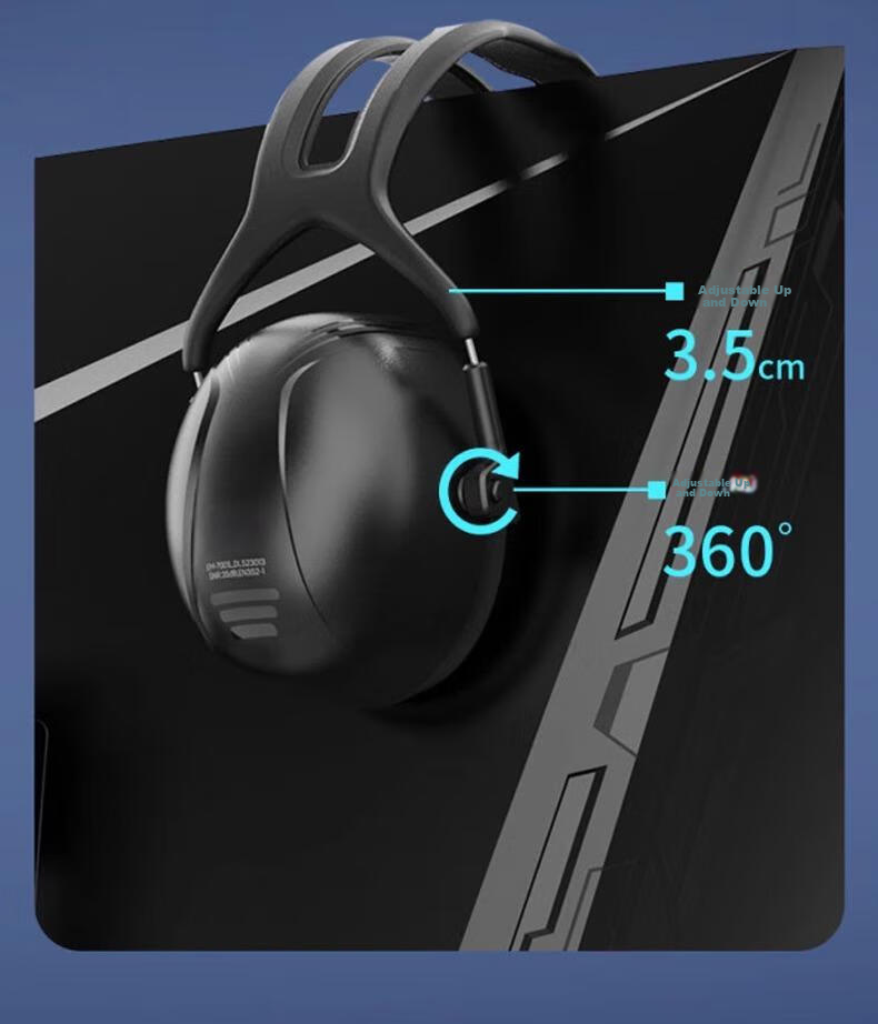Anpinxing 7001 Soundproof Noise Reduction Earplugs, Industrial-Grade Professional Powerful Noise-Blocking Earphones And Ear Cups, Safety Protection Workwear, 1 Pair 16