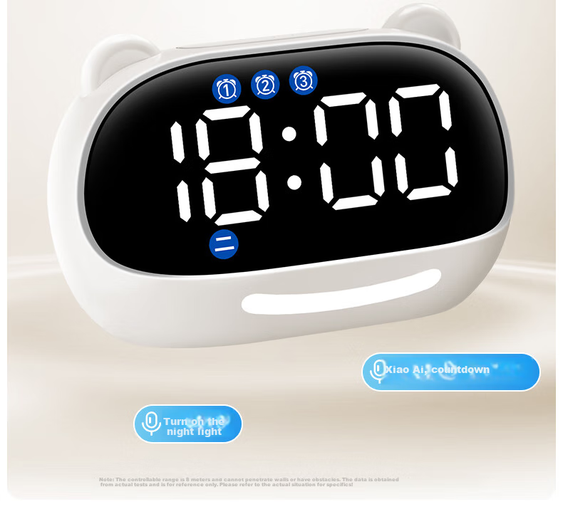 QITE Smart Voice Alarm Clock, 2026 New Model for Students, Wake-Up Device, Electronic Clock, Powerful Alarm for Children, Time Management Tool, Timer, Digital Clock, Birthday Gift 10