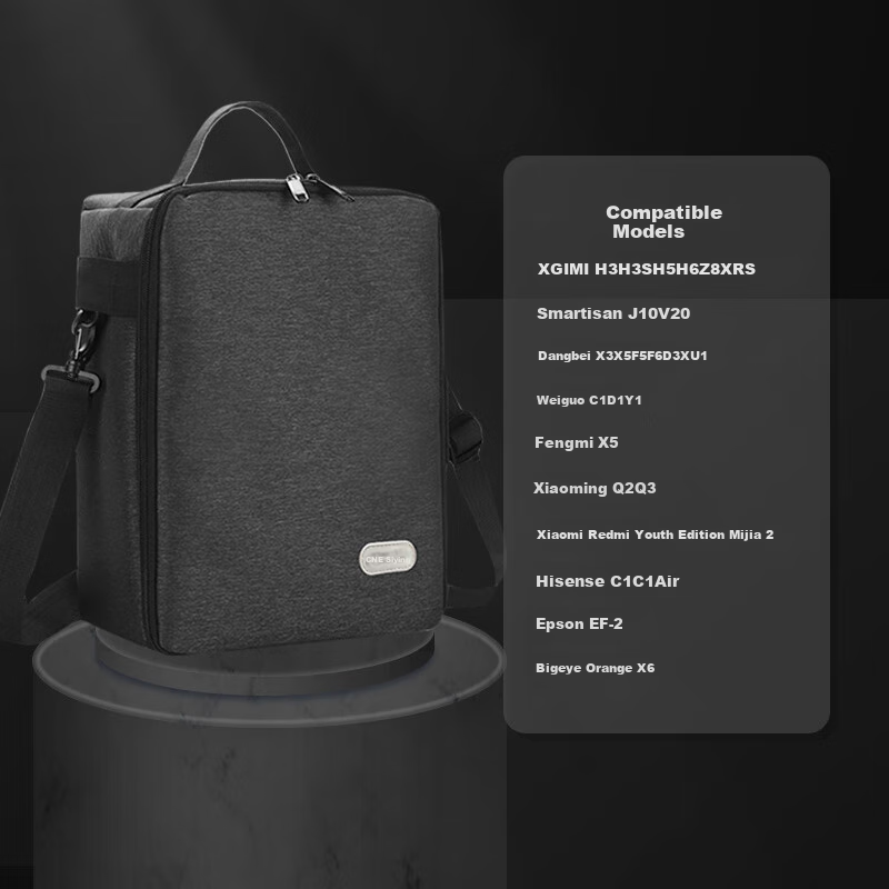 CINE Projector Portable Bag Storage Handheld Shoulder Crossbody Backpack Suitable for Epson, BenQ, Sony, Panasonic, Acer, Optoma Commercial And Home Use Projectors Dust-Proof Bag B5504