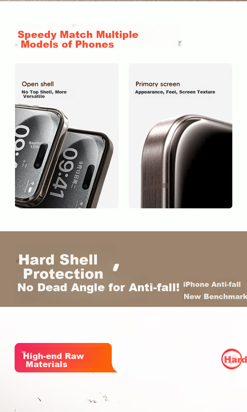 Baseus Tempered Glass Screen Protector for IPhone 16 Pro, Anti-Dust Shatterproof Anti-Fingerprint HD Protective Film for IPhone Pro, 2-Pack 2