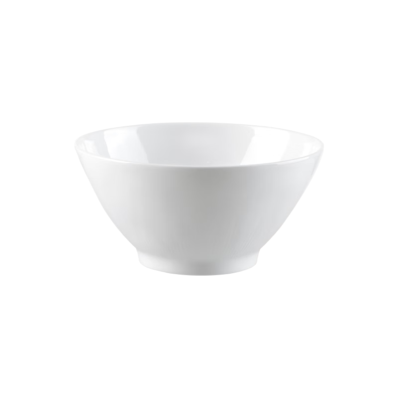 BJ Bone China Bowls, Rice Bowls, Soup Bowls, Home Set, Simple Dining Bowls, Tableware, Small Bowls, 6 Inches, Set of 2