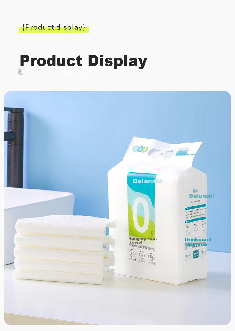 Briars Disposable Thick Large Hanging Foot Towel Paper Towel for Home Use 17