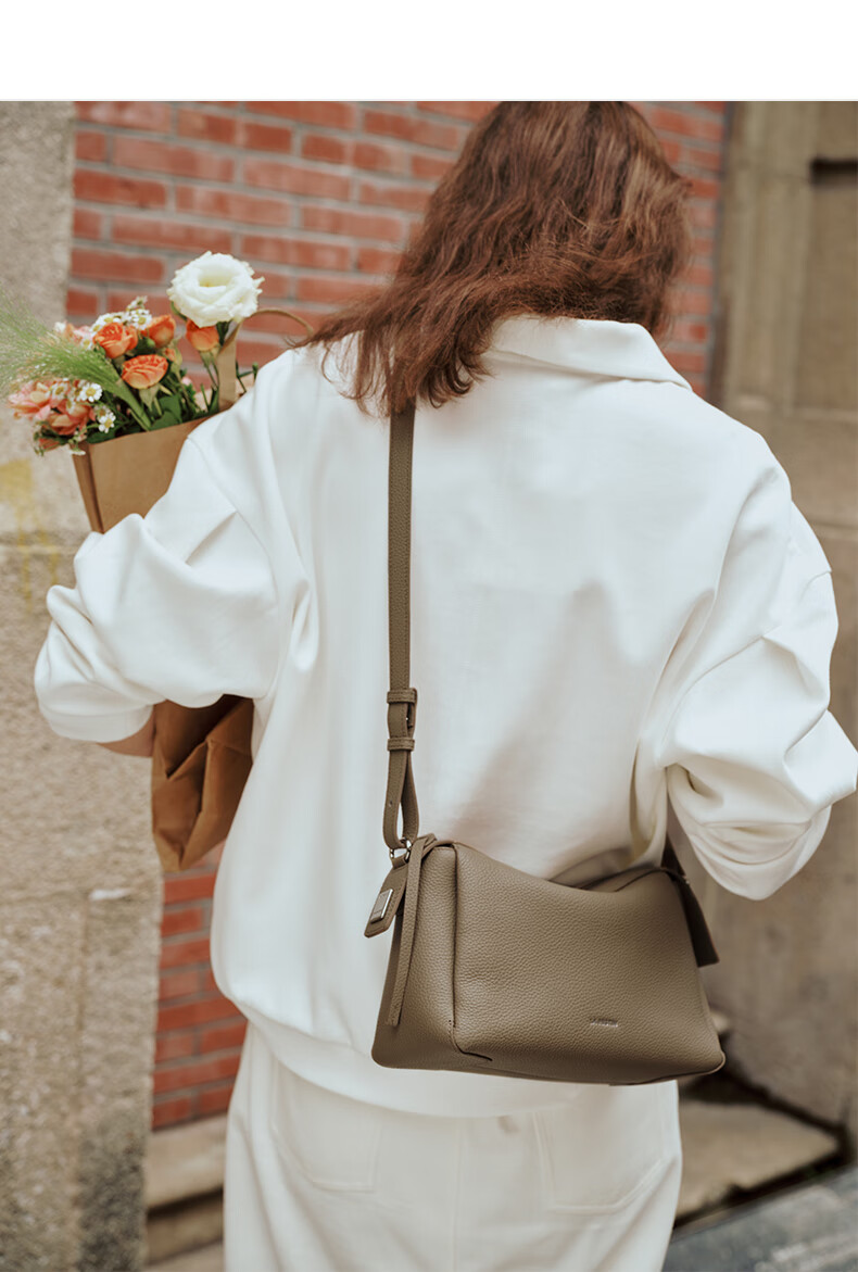 La Festin Dough Bag 2026 New Style Mom Bag, Crossbody Top-Grain Leather Women's Bag, Underarm Tote Bag, Birthday Gift for Wome 2