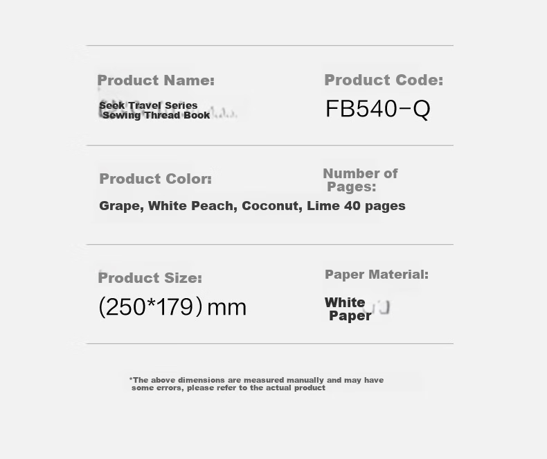 Deli Scented Notebook, Student Soft Copybook, B5/40 Sheets, Stitched Binding, FB540-Q Mitravel Series 8