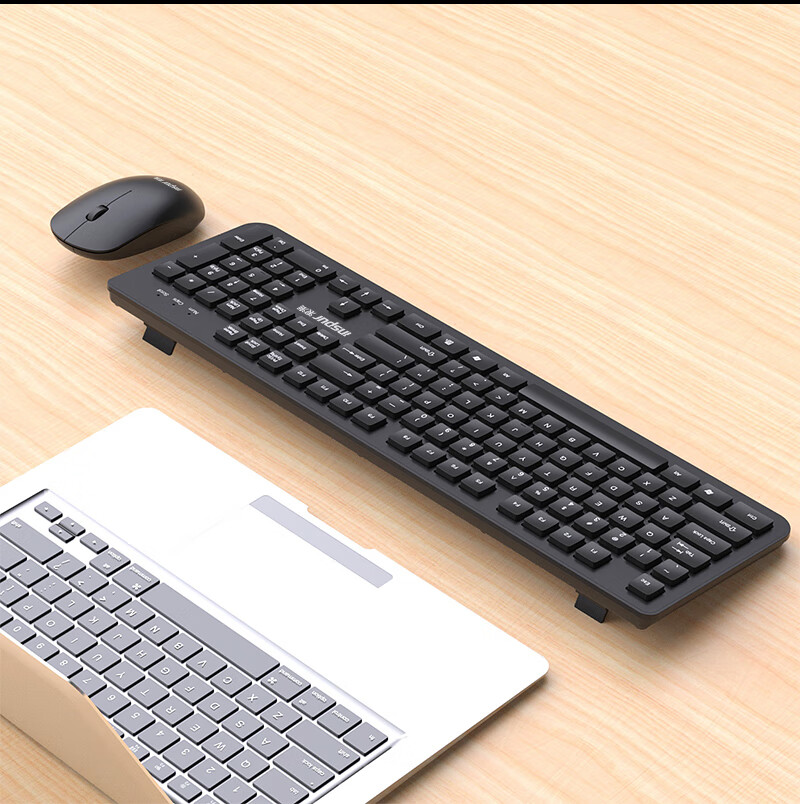 Inspur Mechanical Keyboard [Metal Panel] RGB Backlit 104-Key Red Switch Office Gaming Desktop Laptop Universal 14