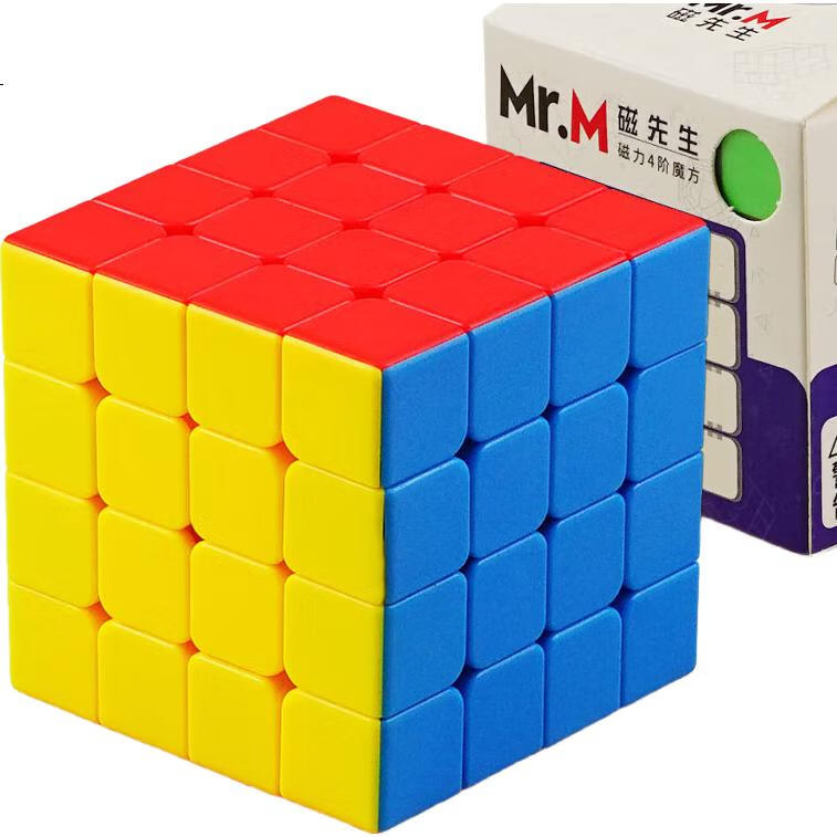 Магнитный кубик Рубика Shengshou 4x4 Mr. M, развивающая игрушка-головоломка для детей от 7 лет, подарок