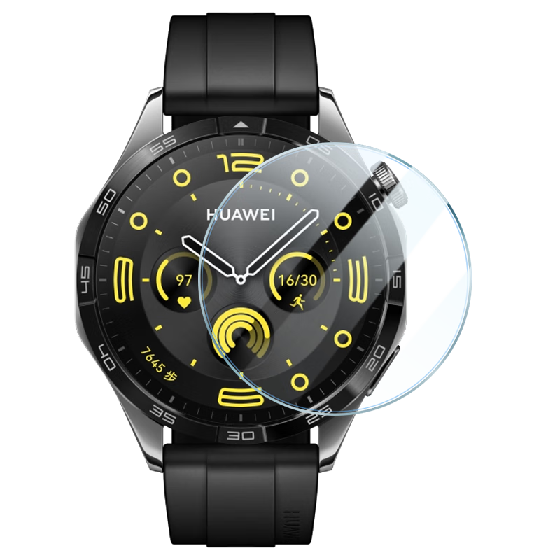Binghong GT6 Tempered Glass Screen Protector for Huawei GT6 Smartwatch, High Transparency Full Coverage Anti-Scratch Film for GT6 Pro, GT5, GT5 Pro, GT4 46mm [3-Pack]