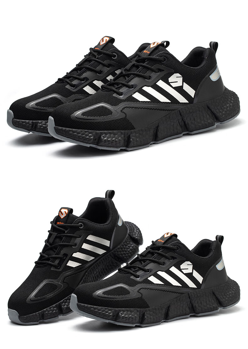 Xingbao Labor Protection Shoes Model 008 Insulated Electrician Shoes 10KV High Voltage Resistant Anti-Smash Anti-Puncture Safety Shoes Wear-Resistant Non-Slip Breathable Worksite Shoes Size 41 9
