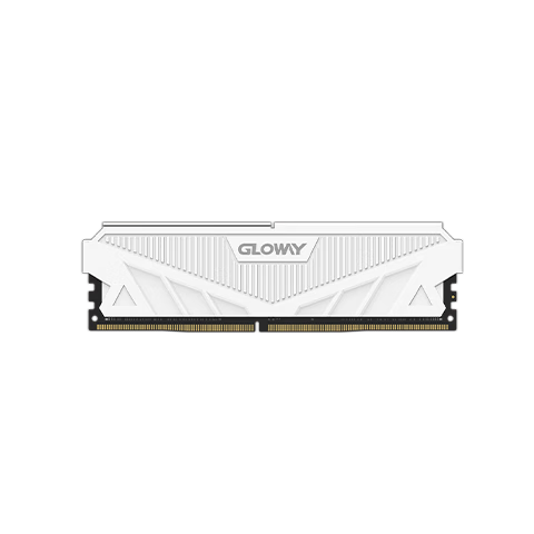 Gloway 16GB DDR5 4800 Desktop Memory Module, Tianche V-Bank, Premium Chips, CL40, Moonlight White, AI Computer Accessory Upgrade