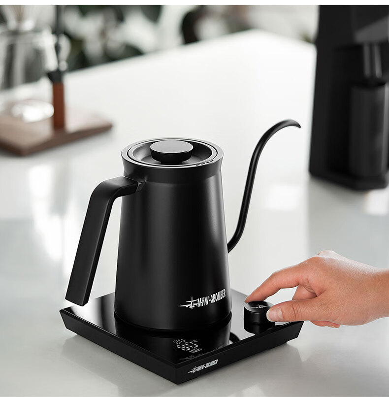 MHW-3BOMBER Assassination Bomber Temperature-Controlled Pour-Over Kettle, Electric Heating Pour-Over Flow Control Smart Coffee Kettle, Home Electric Water-Heated Tea Maker 44