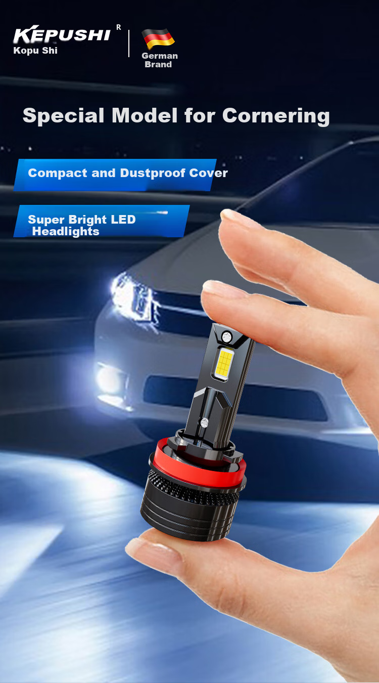 KEPUSHI Automotive LED Headlight Bulb H1/h4 LED Car Light Laser High And Low Beam Integrated Strong Light Bulb High And Low Beam Light 1