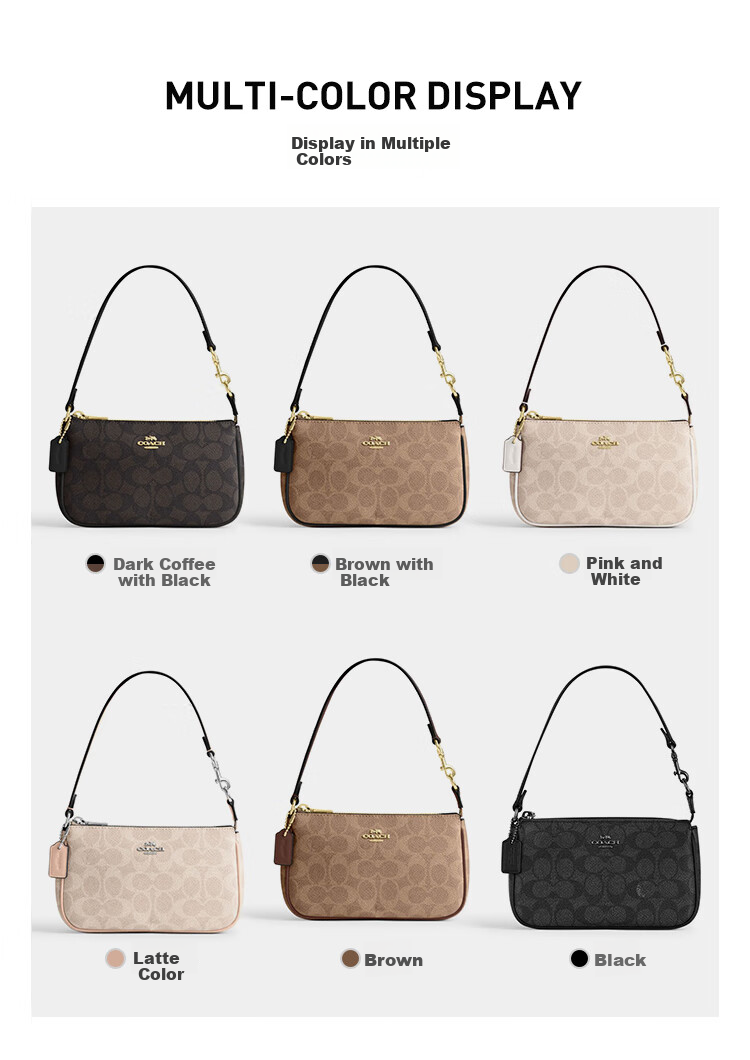 COACH Women's NOLITA19 Small Top Handle Mahjong Bag CZ979 Gift 1