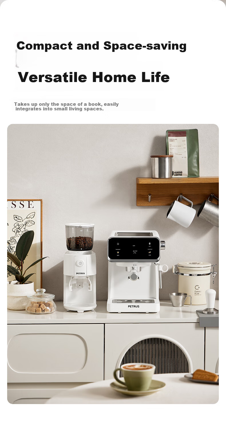 Petrus Cold Brew Coffee Maker, Home Use Fully Automatic And Semi-Automatic Italian Milk Frother, Espresso Extraction, Cold And Hot Dual Extractio 13