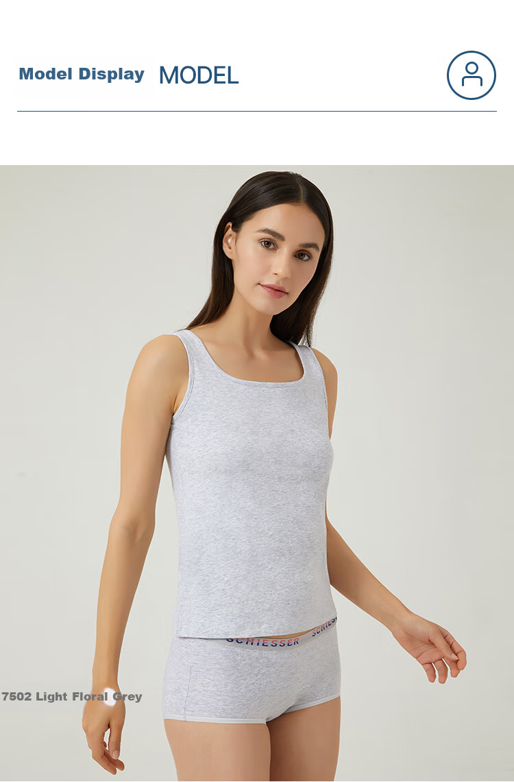 Schiesser Women's Camisole, Comfortable And Breathable Cotton Tank Top [2-Pack] 6