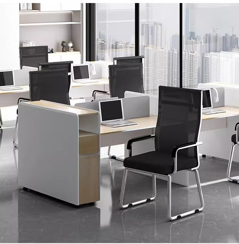 Quanpinwu Office Chair Computer Chair Ergonomic Chair Stool Backrest Chair Bow-shaped Chair Conference Chair Executive Chair Training Chair 12