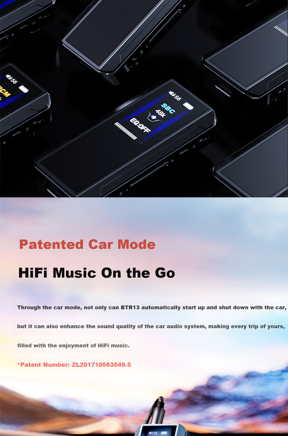 FiiO BTR13 Bluetooth 5.1 Decoding Headphone Amplifier with Microphone, Compatible with Computer Desktop Tablet Mobile Phone Speakers Sound Card Universal Black Decoder 13