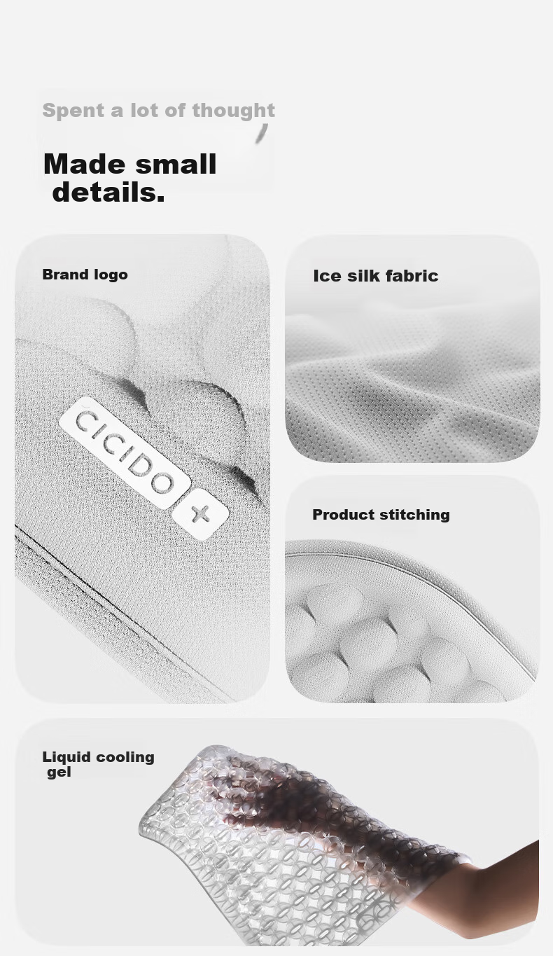 CICIDO Car Seat Cushion, Summer Honeycomb Gel Seat Pad, Universal Long-Sitting Ventilated Breathable Ice Silk Cooling Mat, Summer Seat Cushion, Ice Mat 11