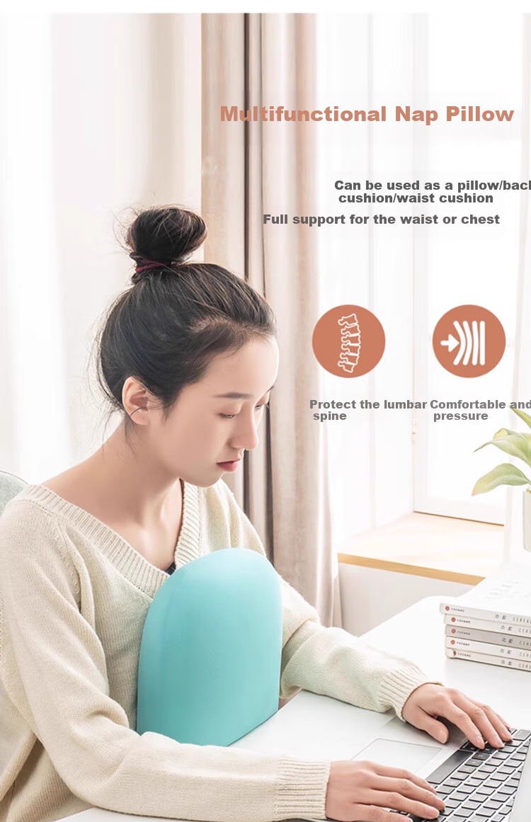 GREAT LIFE Nap Pillow, Small Pillow, Office Nap Aid, Lumbar Support Pillow, Portable Travel Pillow for Car And Students' Prone Sleeping 8
