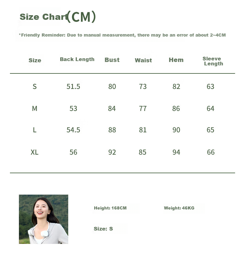 Warrior UPF50+ Slim-Fit Hooded Sun Protection Jacket for Women, Summer 2026 UV-Resistant Cool Ice-Cool Sun Protection Coat 1
