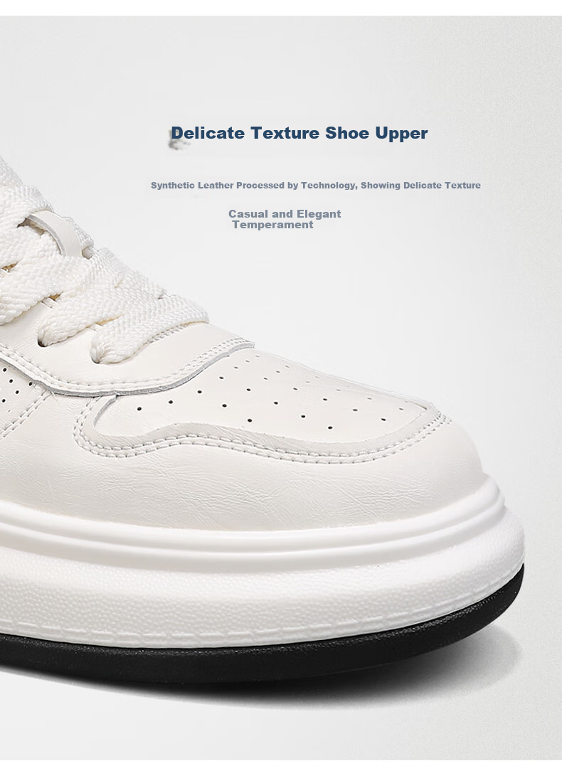 U.S. POLO ASSN. Men's Shoes, Spring And Summer New Style Breathable White Sneakers, Outdoor Casual Shoes for Men, Soft-Soled Lightweight Skateboard Shoes for Me 11