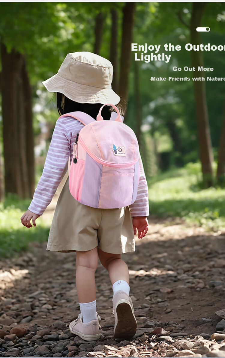 Dijiuchengbao Children's Backpack, Kindergarten Lightweight Breathable Backpack, Boys And Girls Outdoor Travel Backpack, Parent-Child Outing Backpack 3